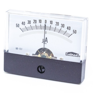 50-0-50 UA, 2 3/8 Inch Full View Panel Meter