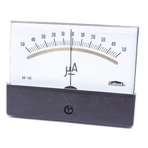 50-0-50 UA, 3 Inch Full View Panel Meter
