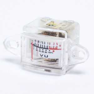 EW75 VU, 3/4 Inch Edgewise Panel Meter